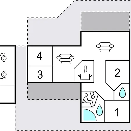 Prázdninový dům Beautiful In With Wifi Sjolund